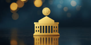 Photo de type reportage illustrant l'attrait institutionnel pour les FNB cryptographiques
