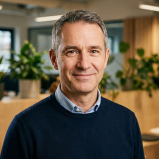 James Mitchell, présenté comme chef de la direction chez Trace Fondiv, photo de profil