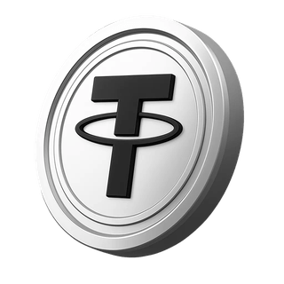 Jeton Tether USDT visible dans la partie du compte réservée aux informations